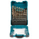 Набір свердел по металу Makita HSS M-Force 19 шт D-67583