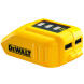 Адаптер USB DeWALT 10.8-18 В DCB090
