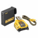Зарядний пристрій-адаптер USB DeWALT Li-Ion 18 В/Li-Ion 54 В DCB094K