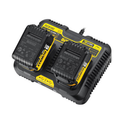 Зарядний пристрій DeWALT XR Li-Ion 10.8 В, 12 В, 14.4 В, 18 В, 54 В DCB102