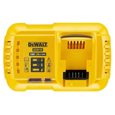 Набір DeWALT XR FlexVolt зарядний пристрій 18/54 В, акумулятори 3 шт Li-Ion 18 В/Li-Ion 54 В 6 Аг/2 Аг DCB118T3