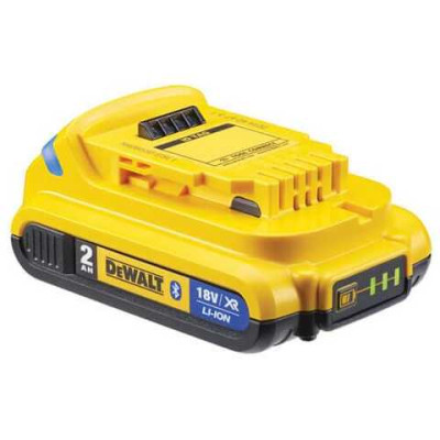 Аккумулятор DeWALT XR Bluetooth Li-Ion 18 В 2 Ач DCB183B