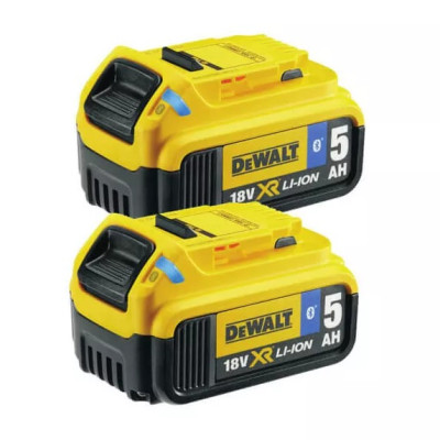 Набор DeWALT XR аккумуляторы 2 шт Bluetooth Li-Ion 18 В 5 Ач DCB284B