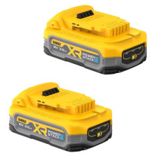 Набір DeWALT PowerStack акумулятори 2 шт Li-Ion 18 В 3.5 Аг DCBP318S2