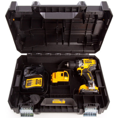 Дрель-шуруповёрт аккумуляторная DeWALT DCD701D2