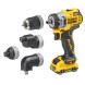 Дриль-шуруповерт акумуляторний зі змінними насадками DeWALT DCD703L2T