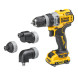 Дриль-шуруповерт акумуляторний зі змінними насадками DeWALT DCD703L2T