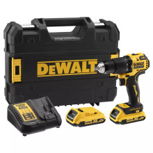 Дрель-шуруповёрт ударная аккумуляторная DeWALT DCD709D2T