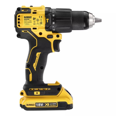 Дриль-шуруповерт ударний акумуляторний DeWALT DCD709D2T