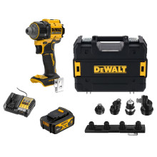 Дриль-шуруповерт акумуляторний зі змінними насадками DeWALT DCD803M1T