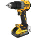 Дрель-шуруповерт аккумуляторная ударная + подарок DeWALT DCD805H2T+DCF840N