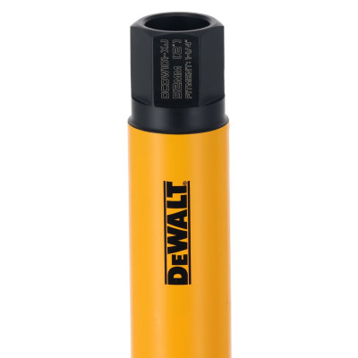 Коронка алмазна по армованому бетону DeWALT PowerShift 52х450х1 1/4 UNC DCDW101