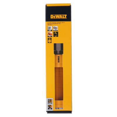 Коронка алмазна по армованому бетону DeWALT PowerShift 82х450х1 1/4 UNC DCDW103