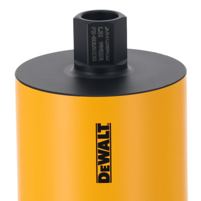 Коронка алмазна по армованому бетону DeWALT PowerShift 127х450х1 1/4 UNC DCDW107