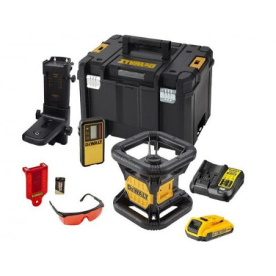 Лазер ротаційний акумуляторний червоний промінь DeWALT DCE074D1R