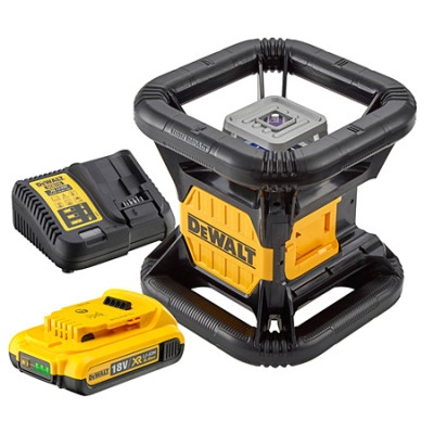 Лазер ротаційний акумуляторний зелений промінь DeWALT DCE079D1G