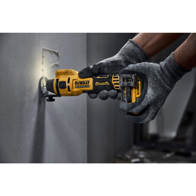 Фрезер аккумуляторный для вырезания гипсокартона DeWALT DCE555N без АКБ