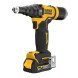 Заклепник акумуляторний DeWALT DCF403E1GT