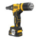 Заклепник акумуляторний DeWALT DCF403E1GT