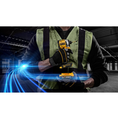 Гвинтоверт ударний акумуляторний безщітковий DeWALT DCF850E1T
