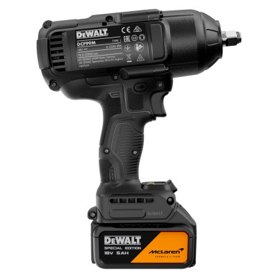 Гайковерт ударний акумуляторний DeWALT McLaren F1 TEAM SPECIAL EDITION DCF99MP2T