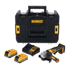 Кутова шліфмашина акумуляторна DeWALT DCG404S2T
