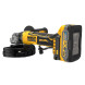 Угловая шлифмашина аккумуляторная DeWALT DCG404S2T