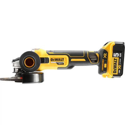 Кутова шліфмашина акумуляторна DeWALT DCG405P2