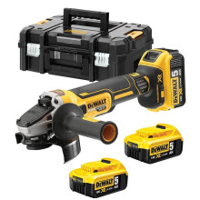Кутова шліфмашина акумуляторна DeWALT DCG405P3