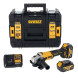 Угловая шлифмашина аккумуляторная DeWALT DCG407M2T