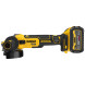 Угловая шлифмашина аккумуляторная DeWALT DCG409T1