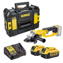 Кутова шліфмашина акумуляторна DeWALT DCG412M2