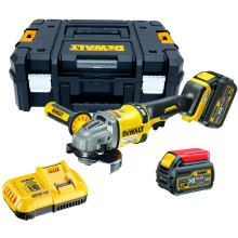 Акумуляторна кутова шліфмашина DeWALT DCG414T2