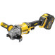 Аккумуляторная угловая шлифмашина DeWalt DCG414T2