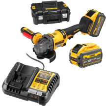 Кутова шліфмашина акумуляторна DeWALT DCG418SHDX2