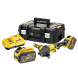 Угловая шлифмашина аккумуляторная DeWALT DCG418X2