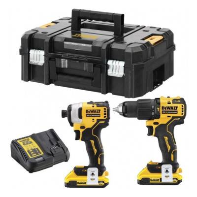 Набір акумуляторних інструментів DeWALT DCK2062M2T