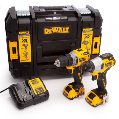 Набір акумуляторних інструментів DeWALT DCK2110L2T