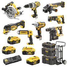 Набір акумуляторних інструментів DeWALT DCK856P4