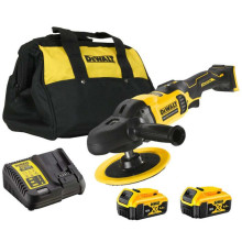 Полірувальна шліфмашина акумуляторна DeWALT DCM849P2
