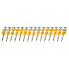 Цвяхи оцинковані по бетону 510 шт DeWALT 45х2.6 мм 15° DCN8901045