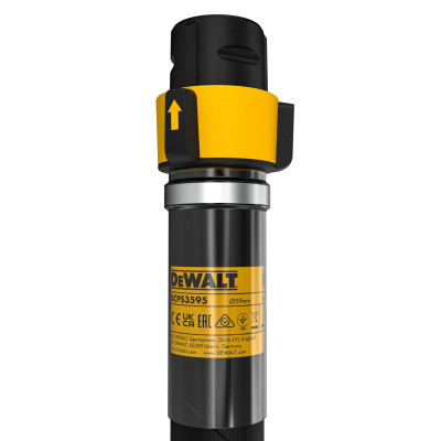Гнучкий вал з вібробулавою DeWALT PowerShift 59 мм 5 м DCPS3595
