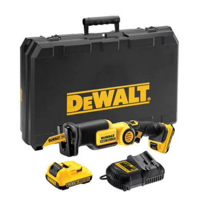 Аккумуляторная сабельная пила DeWALT DCS310D2