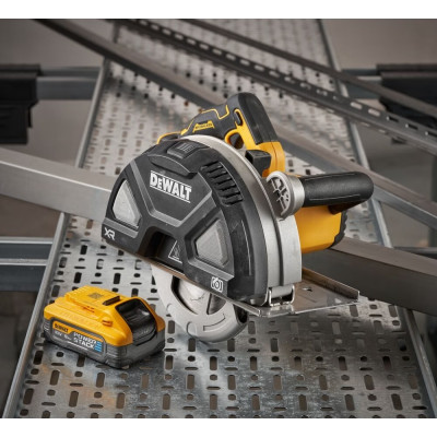 Дискова пила по металу акумуляторна DeWALT DCS383H2