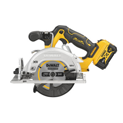 Дискова пила акумуляторна DeWALT DCS512P2