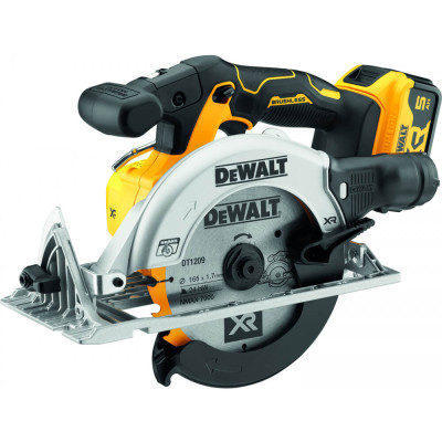 Дискова пила акумуляторна DeWALT DCS565P2