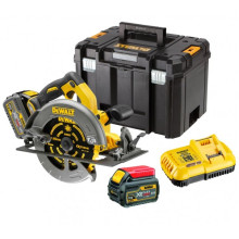 Акумуляторна дискова пила DeWALT XR FLEXVOLT DCS575T2