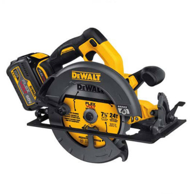 Акумуляторна дискова пила DeWALT XR FLEXVOLT DCS575T2