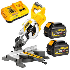 Торцювальна пила акумуляторна DeWALT DCS777T2