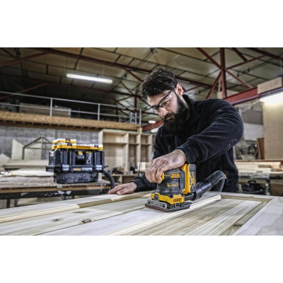 Вібраційна шліфмашина акумуляторна DeWALT DCW200NT без АКБ